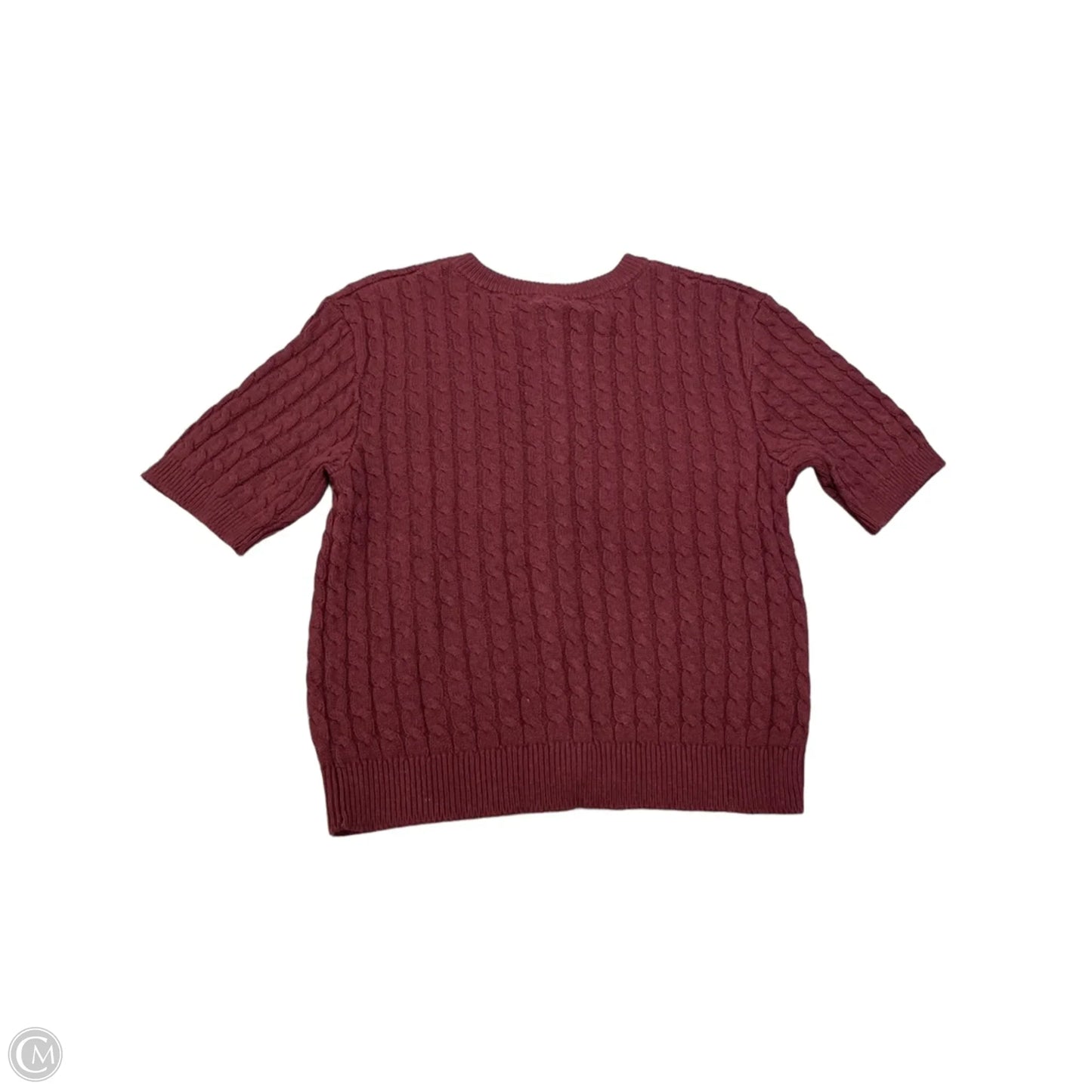 Sweater By H&m In Maroon, Size: M