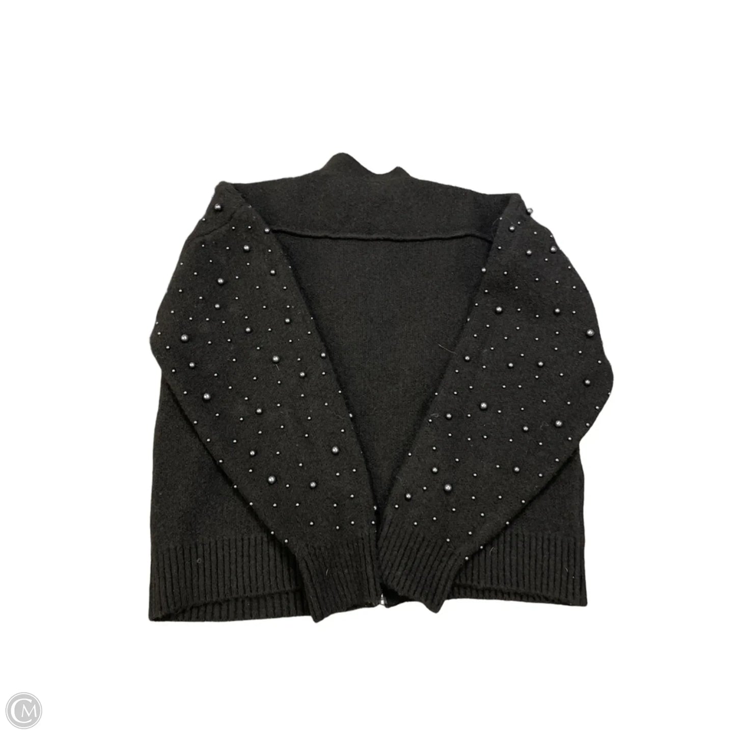 Sweater Cardigan By Clothes Mentor In Black, Size: Xl