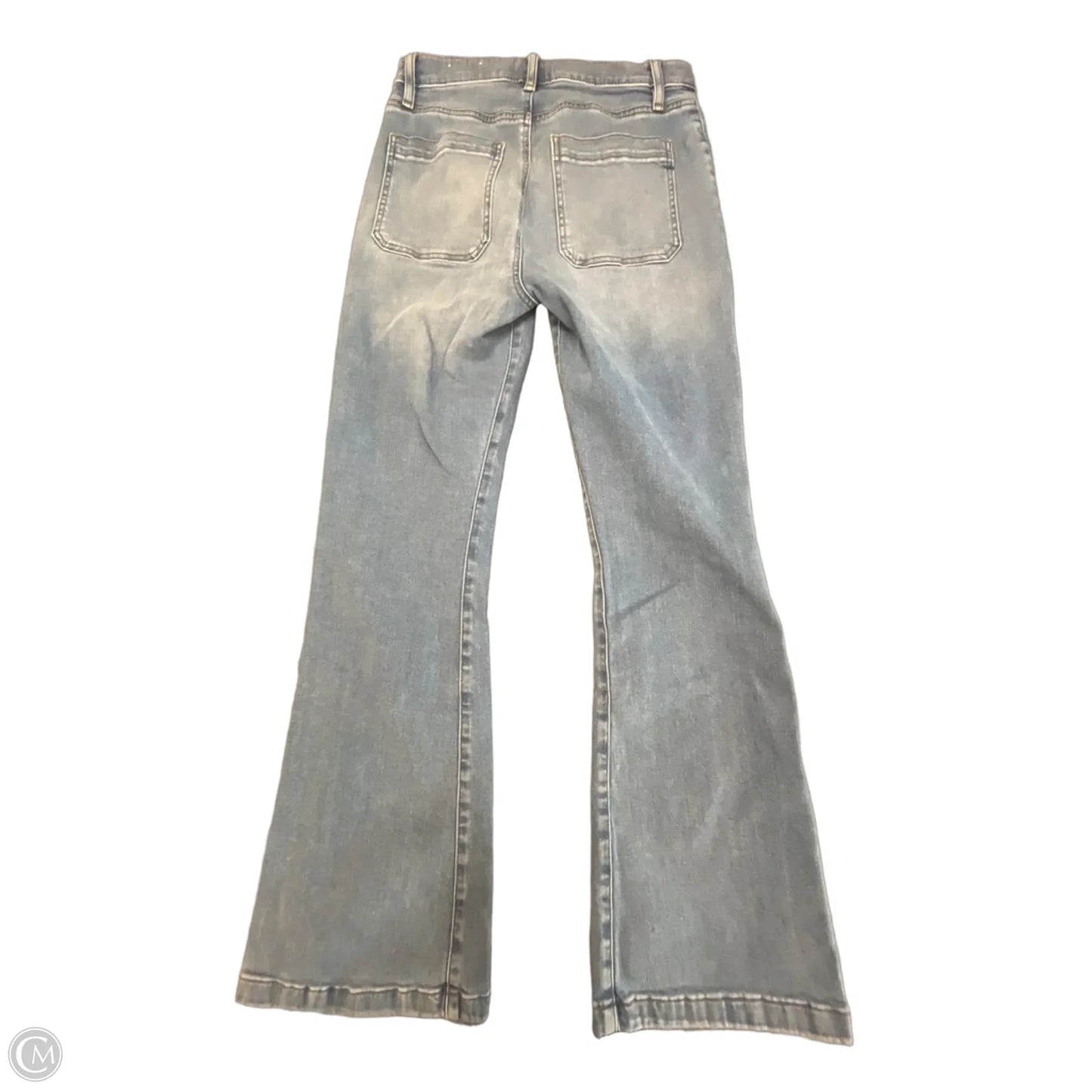 Jeans Flared By Loft In Blue, Size: 8