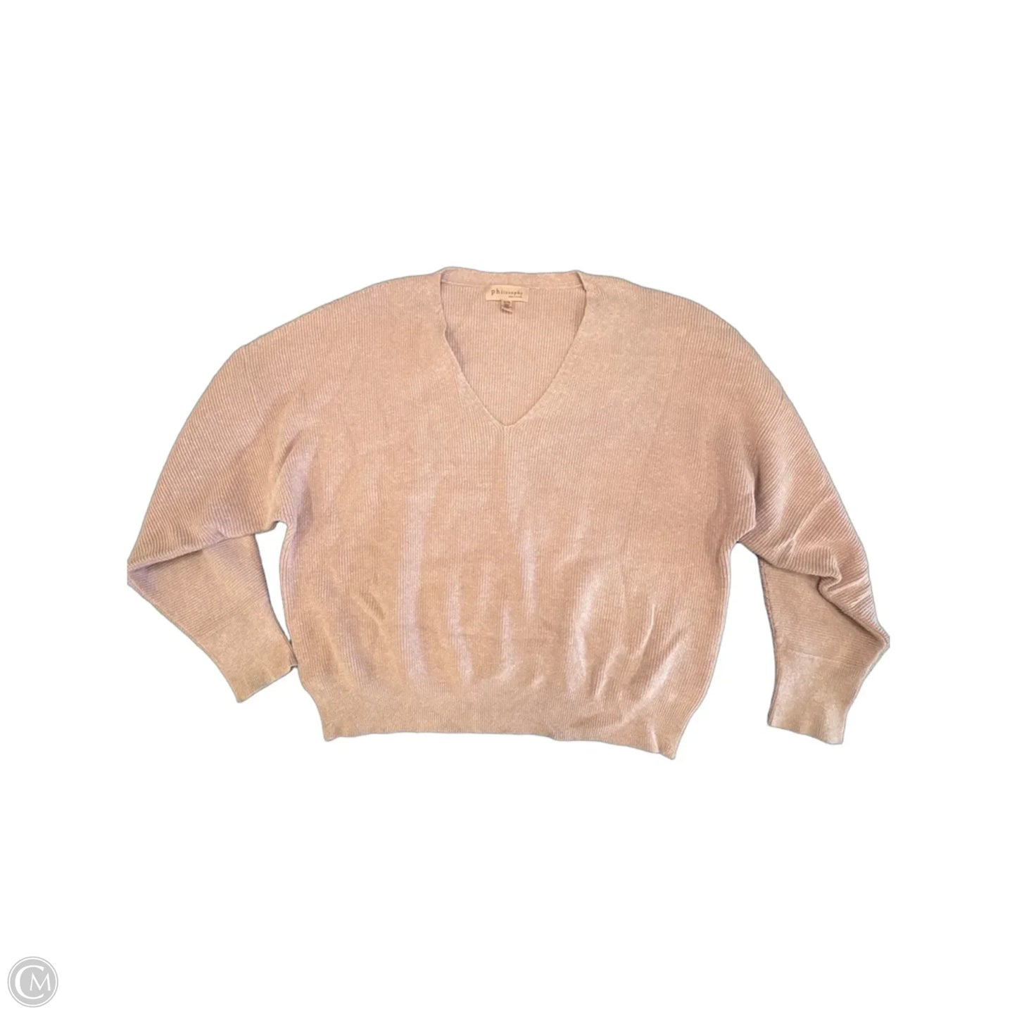 Sweater By Philosophy In Pink, Size: Xl