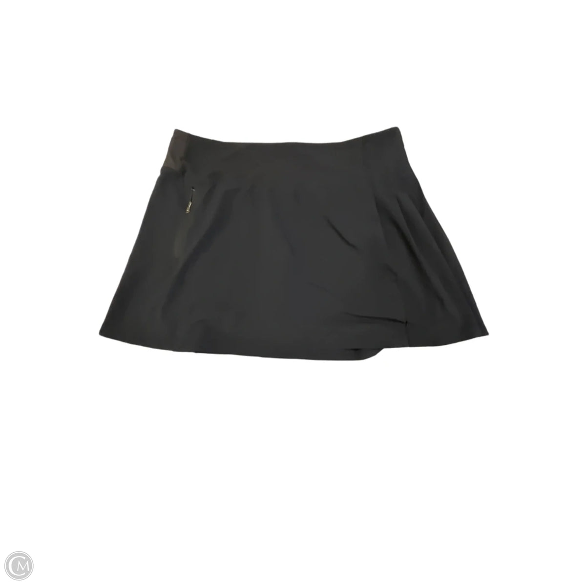Athletic Skort By Athleta In Black, Size: Xl