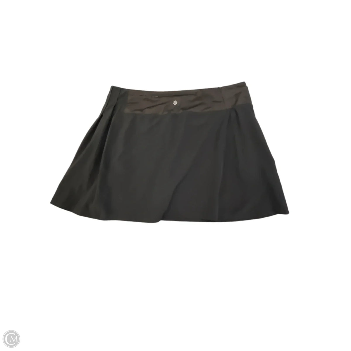 Athletic Skort By Athleta In Black, Size: Xl