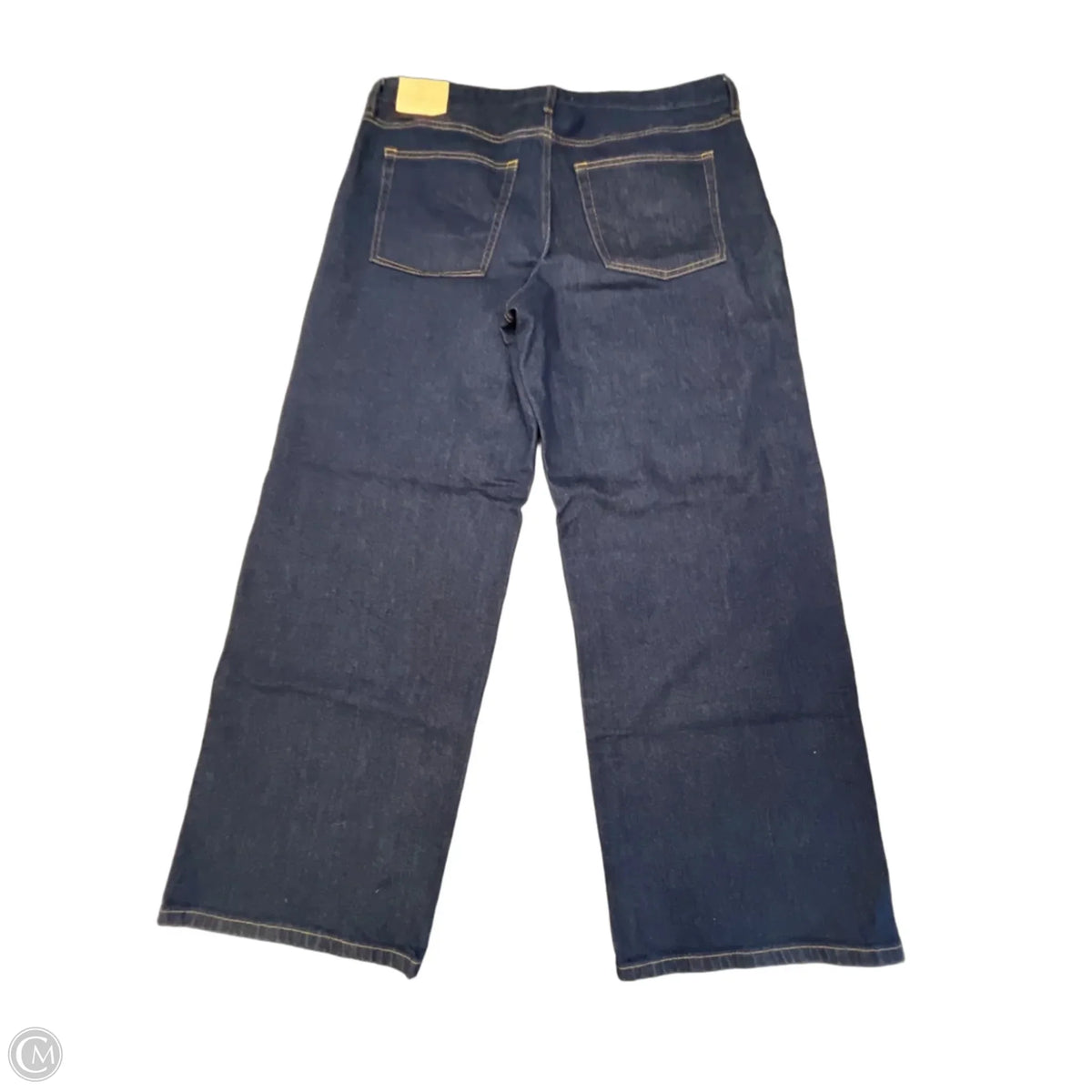 Jeans Wide Leg By Everlane In Blue, Size: 16