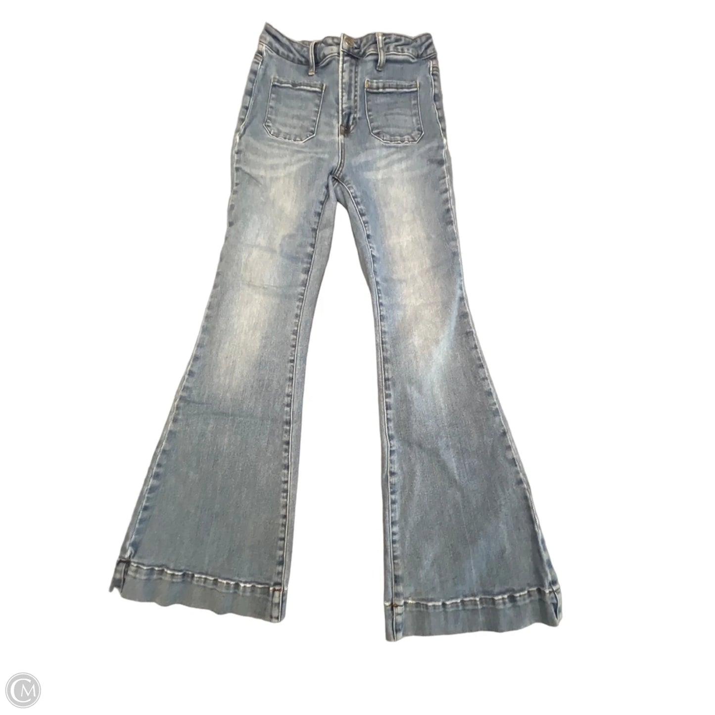 Jeans Flared By Risen In Blue, Size: 6