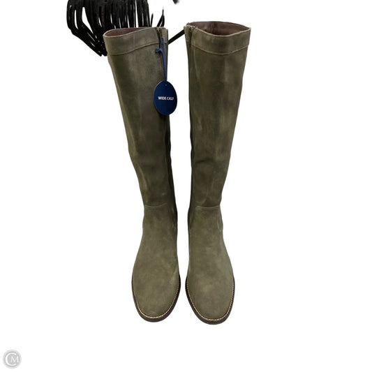Boots Knee Heels By White Mountain In Green, Size: 11