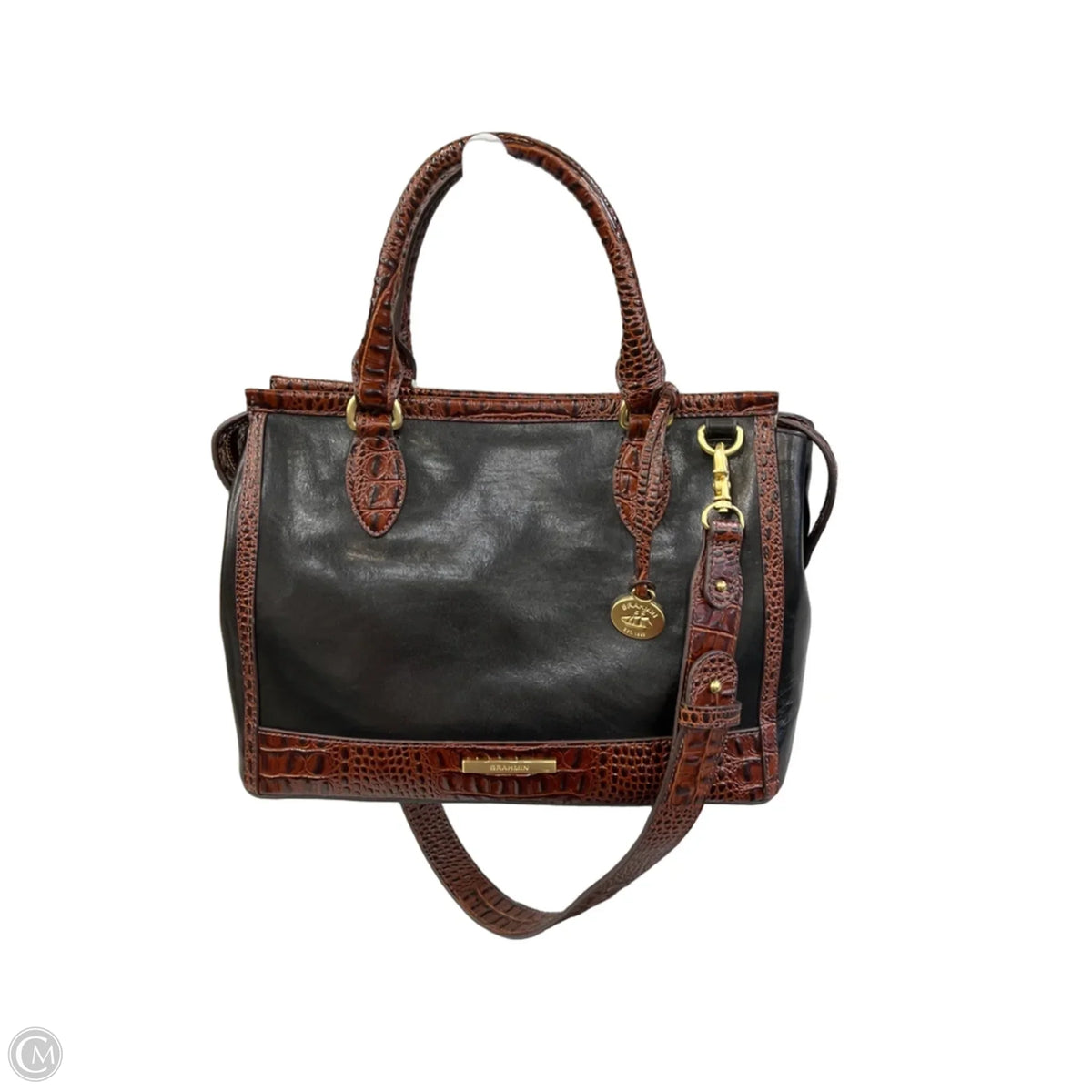 Handbag Designer By Brahmin, Size: Medium