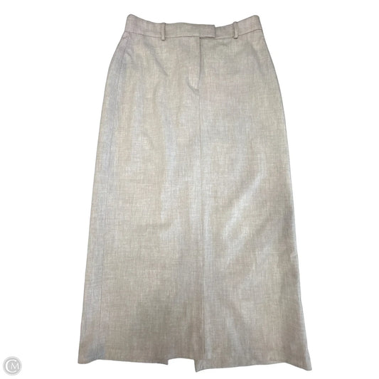 Skirt Maxi By Abercrombie And Fitch In Tan, Size: M