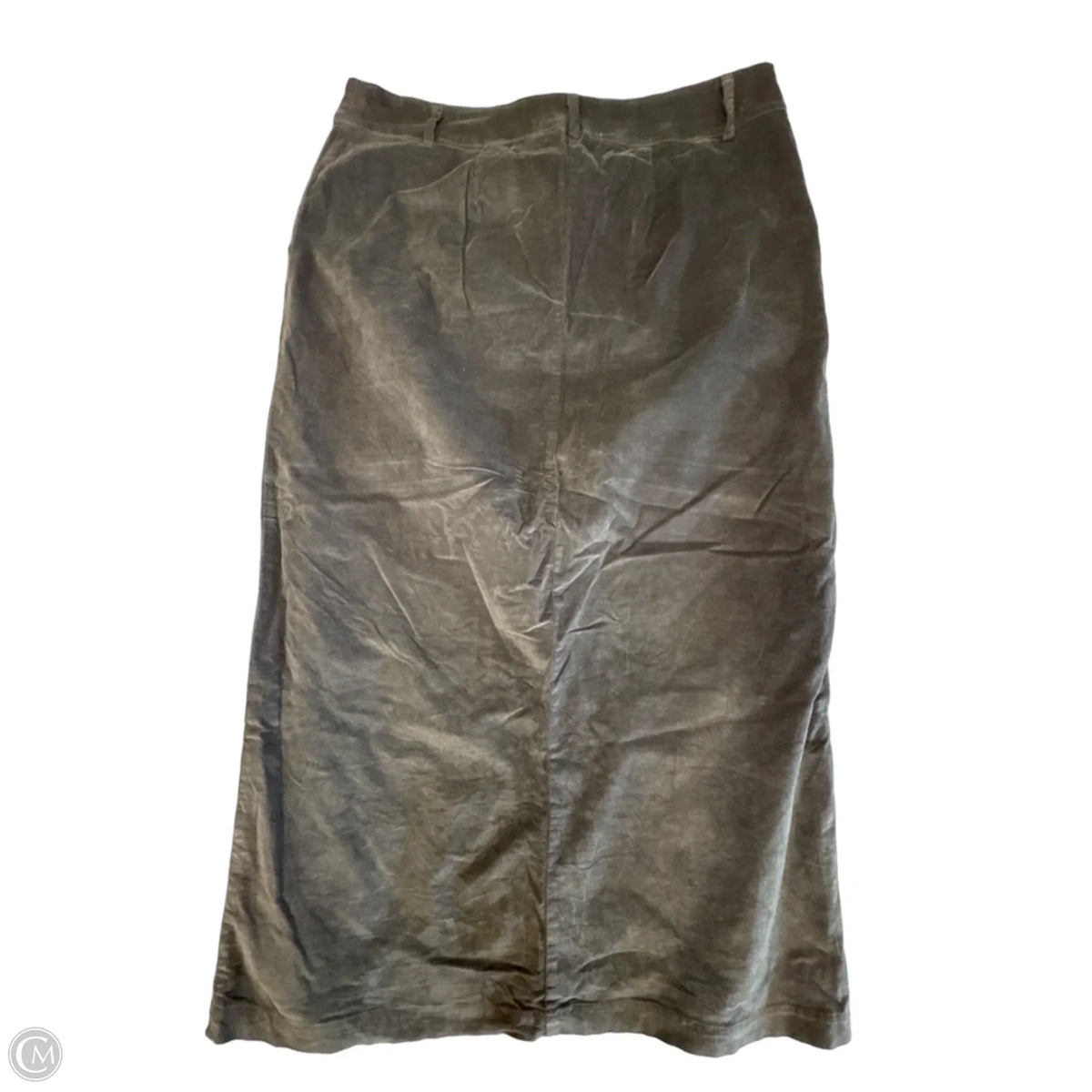 Skirt Maxi By Self Contrast In Grey, Size: L