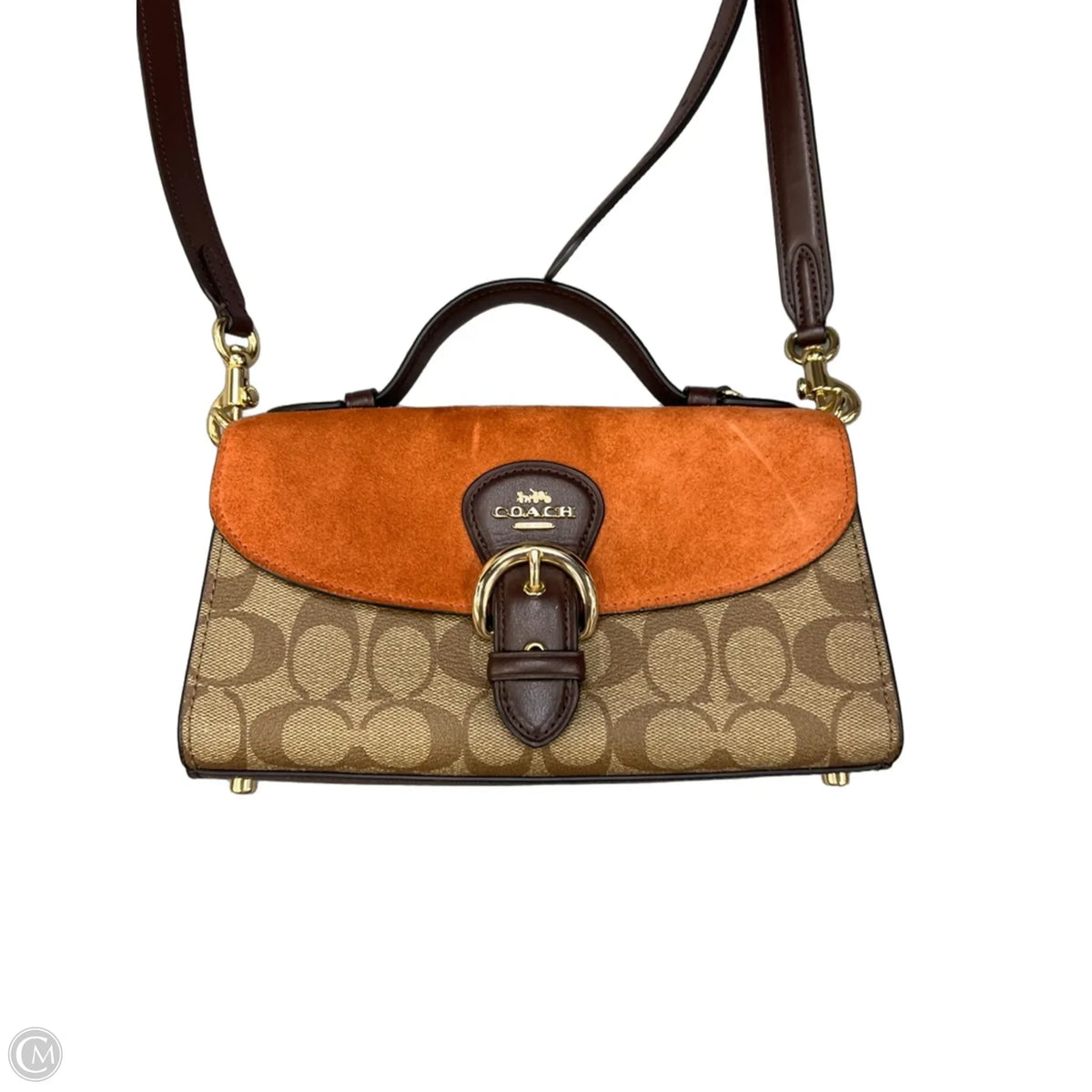Crossbody Designer By Coach, Size: Small