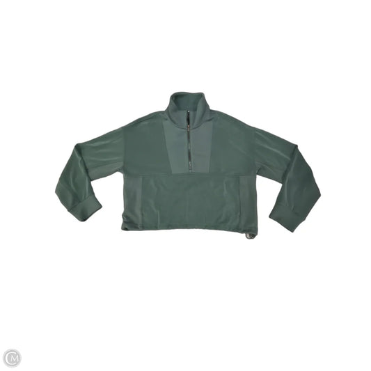 Athletic Sweatshirt Crewneck By Athleta In Green, Size: L