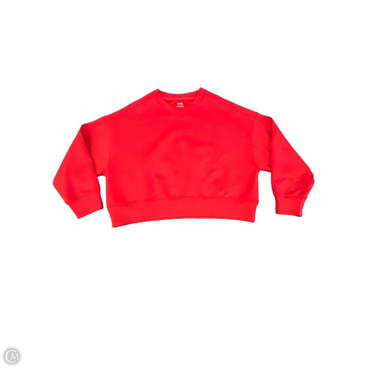 Sweatshirt Collar By Ypb In Red, Size: M