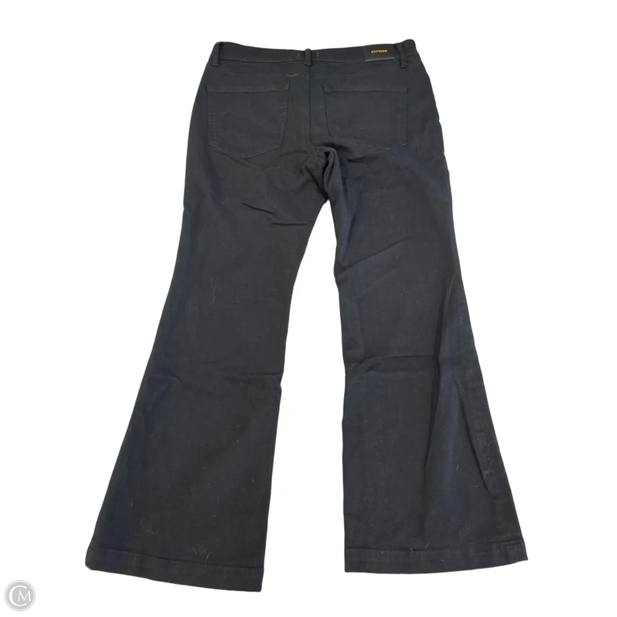 Jeans Boot Cut By Express In Black, Size: 12