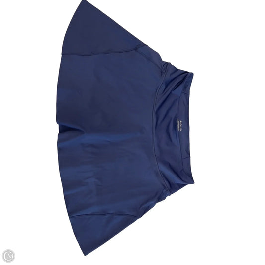 Athletic Skirt By Athleta In Navy, Size: L