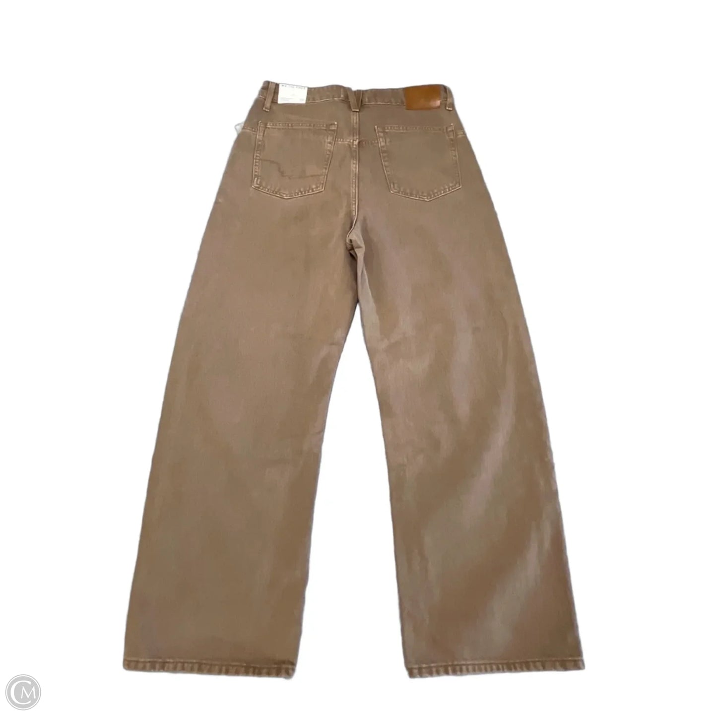 Jeans Wide Leg By We The Free In Brown, Size: 6l