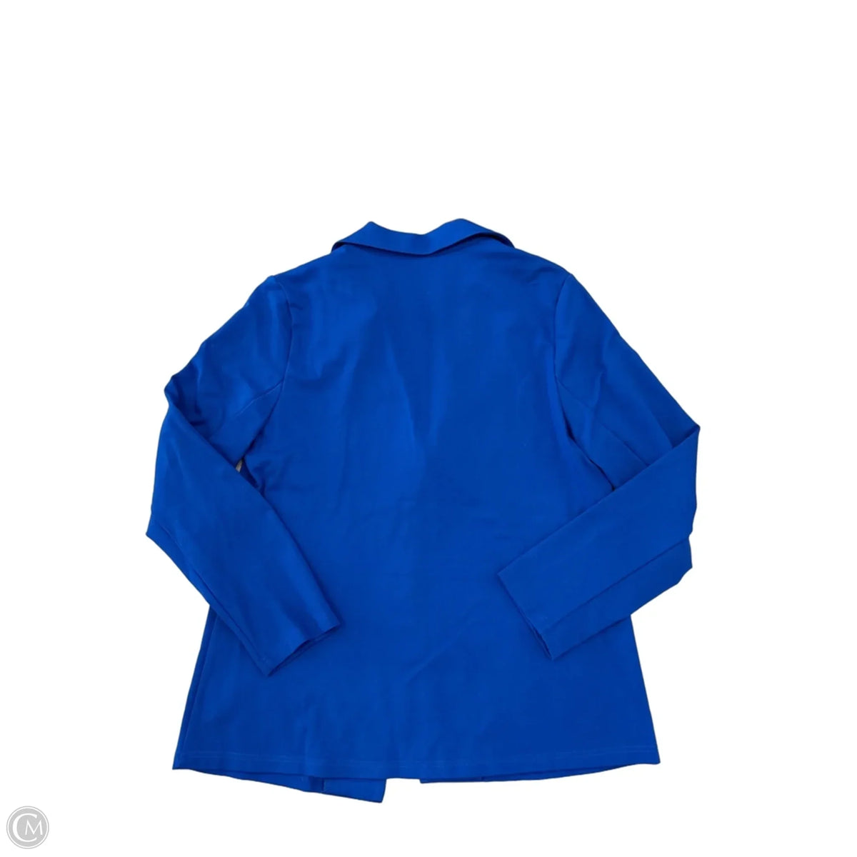 Blazer By Clothes Mentor In Blue, Size: L