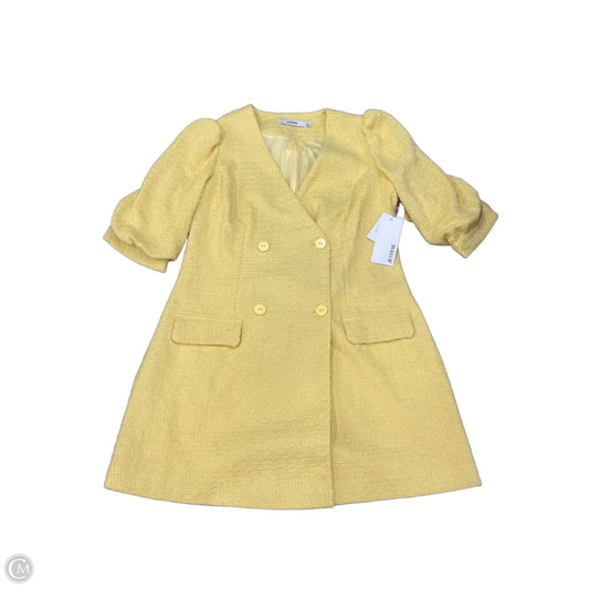 Dress Work By Just Fab In Yellow, Size: L