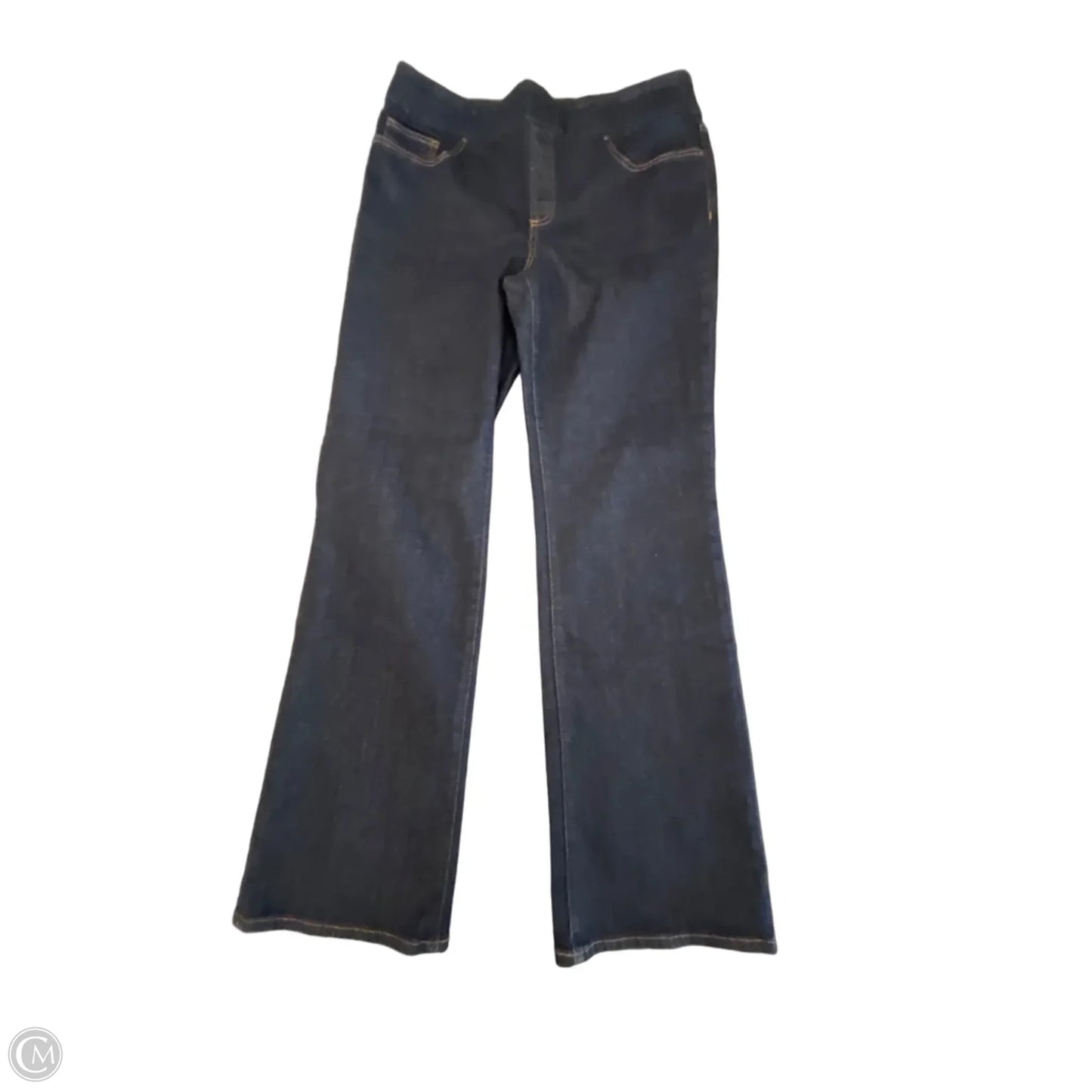 Jeans Boot Cut By Chicos In Blue, Size: M