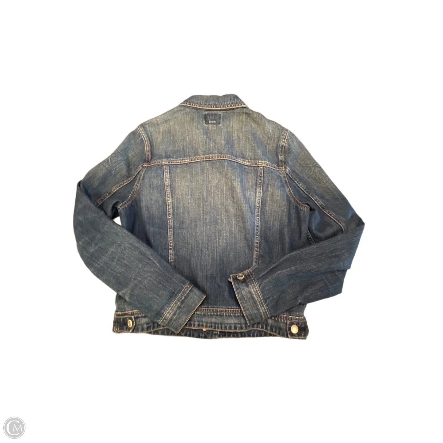 Jacket Denim By American Eagle In Blue, Size: L