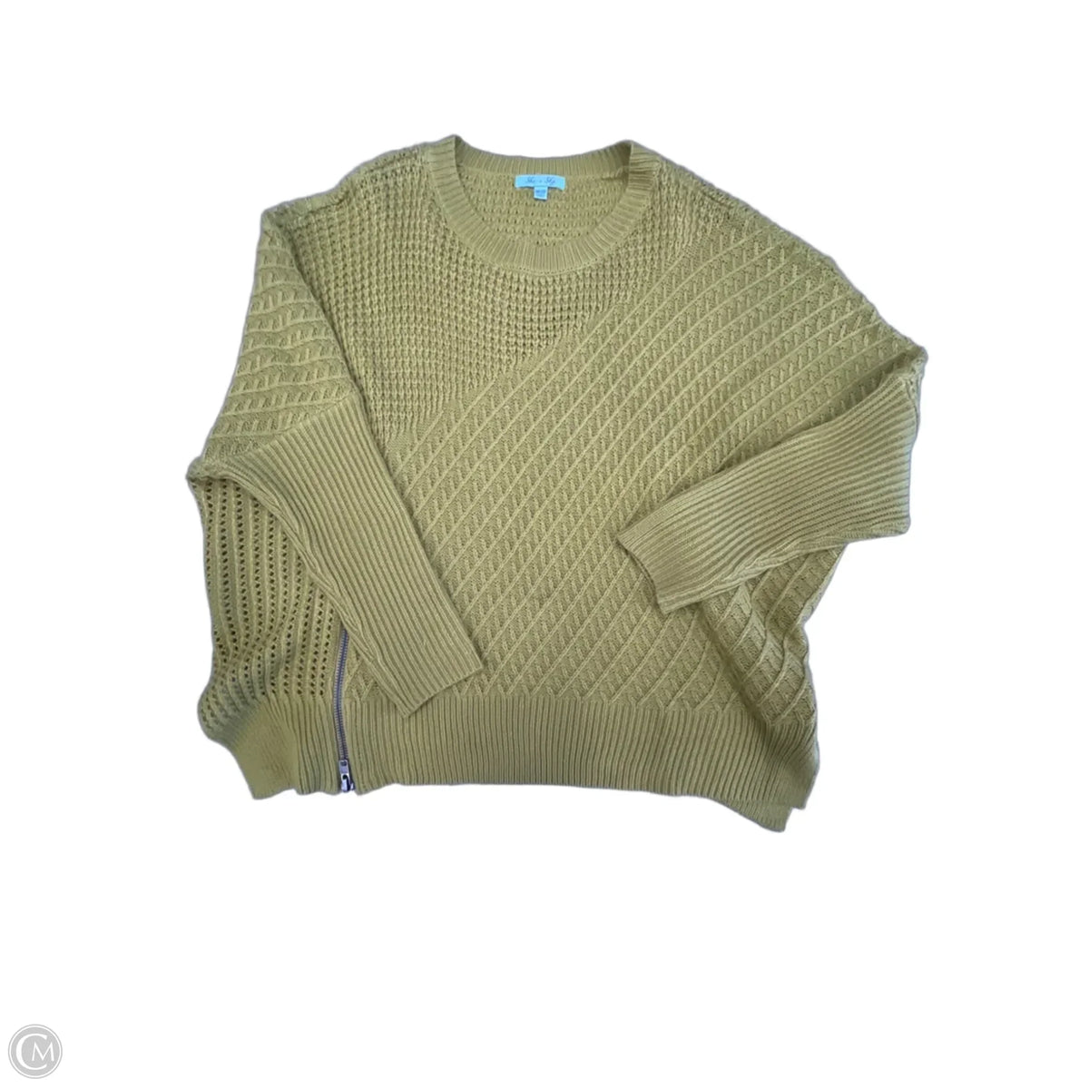 Sweater By She + Sky In Yellow, Size: Osfm