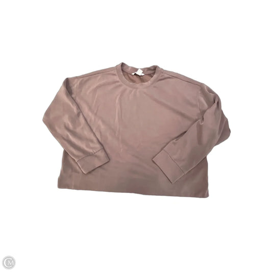 Sweatshirt Crewneck By Athleta In Purple, Size: Xl