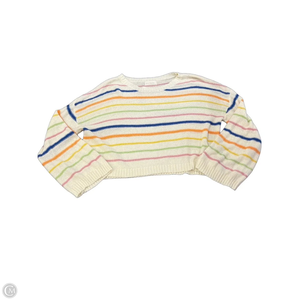 Sweater By By Together In Striped Pattern, Size: L