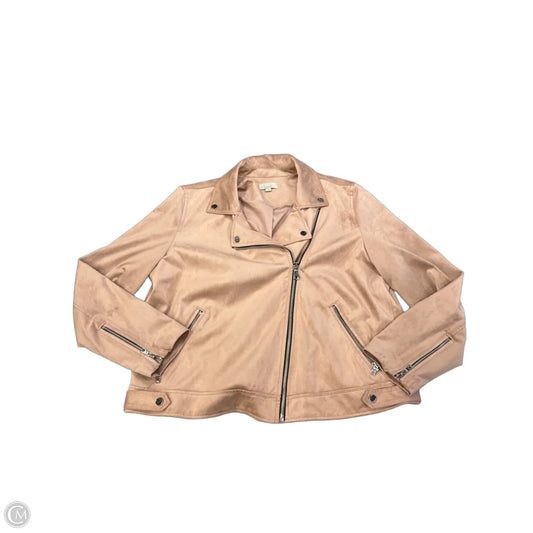 Jacket Other By Loft In Pink, Size: Xl