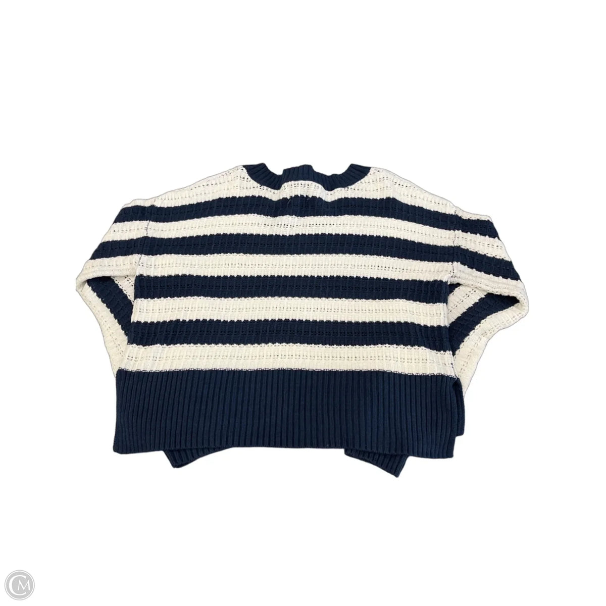 Sweater By Pink Rose In Striped Pattern, Size: L