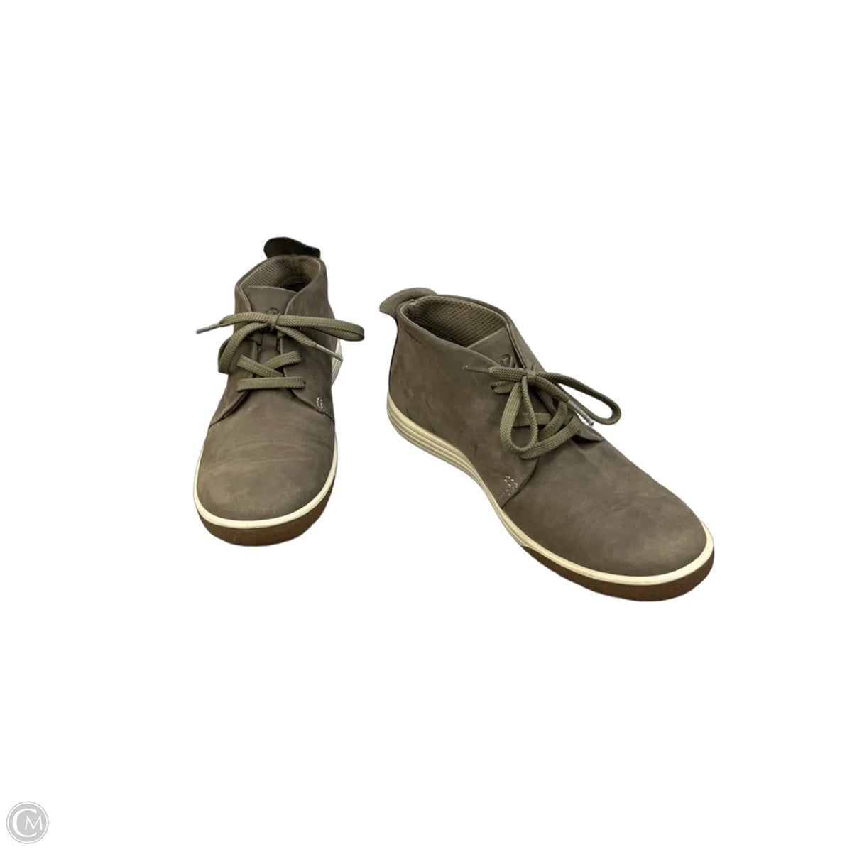 Shoes Flats By Echo In Green, Size: 7.5