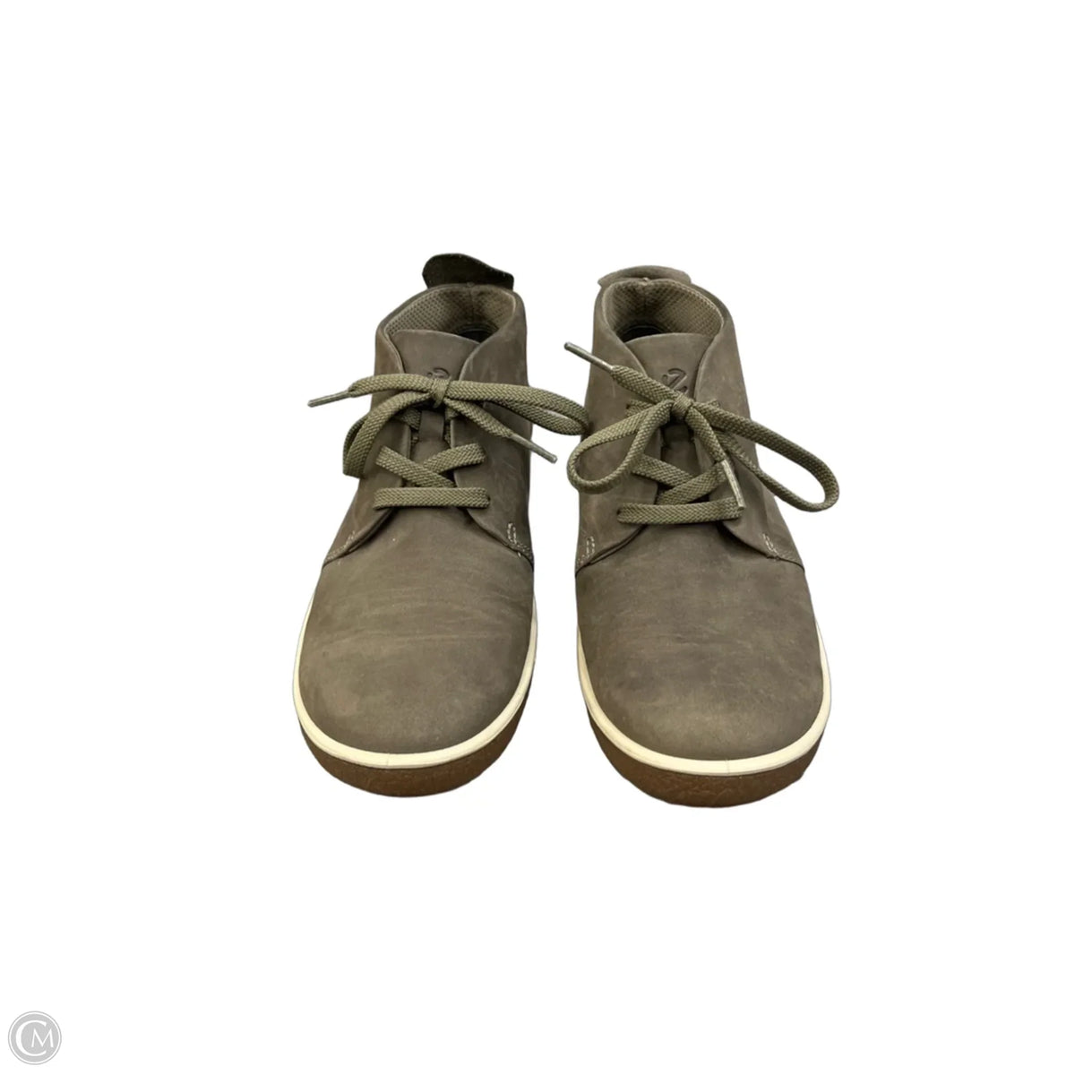 Shoes Flats By Echo In Green, Size: 7.5