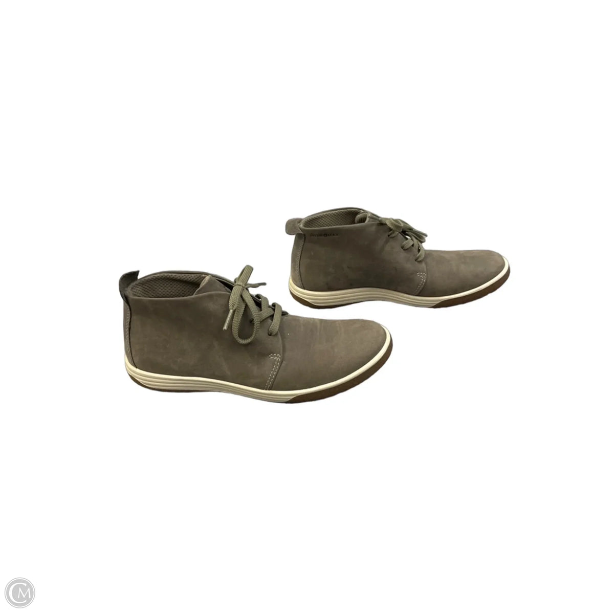 Shoes Flats By Echo In Green, Size: 7.5