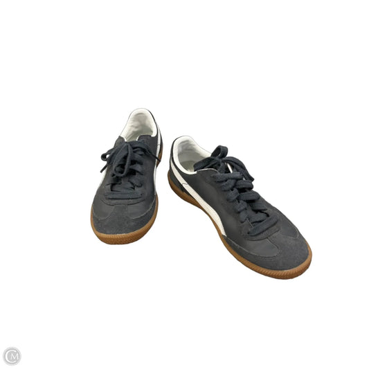 Shoes Flats By Puma In Blue, Size: 6
