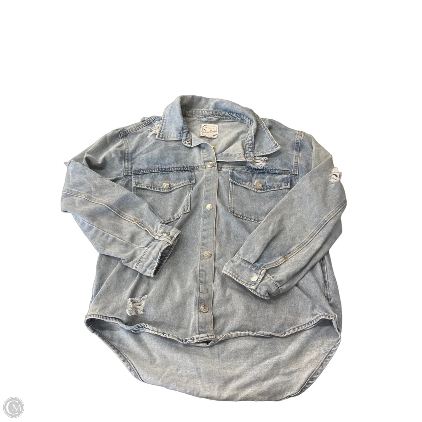 Jacket Denim By Stoosh In Blue, Size: L