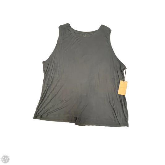 Athletic Tank Top By Halogen In Blue, Size: 3x