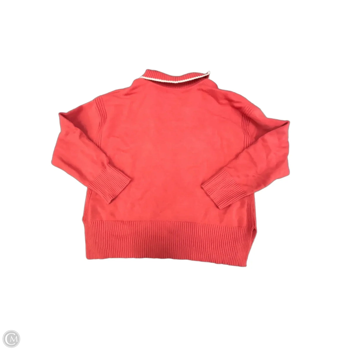 Sweater By Ava & Viv In Peach, Size: 1x