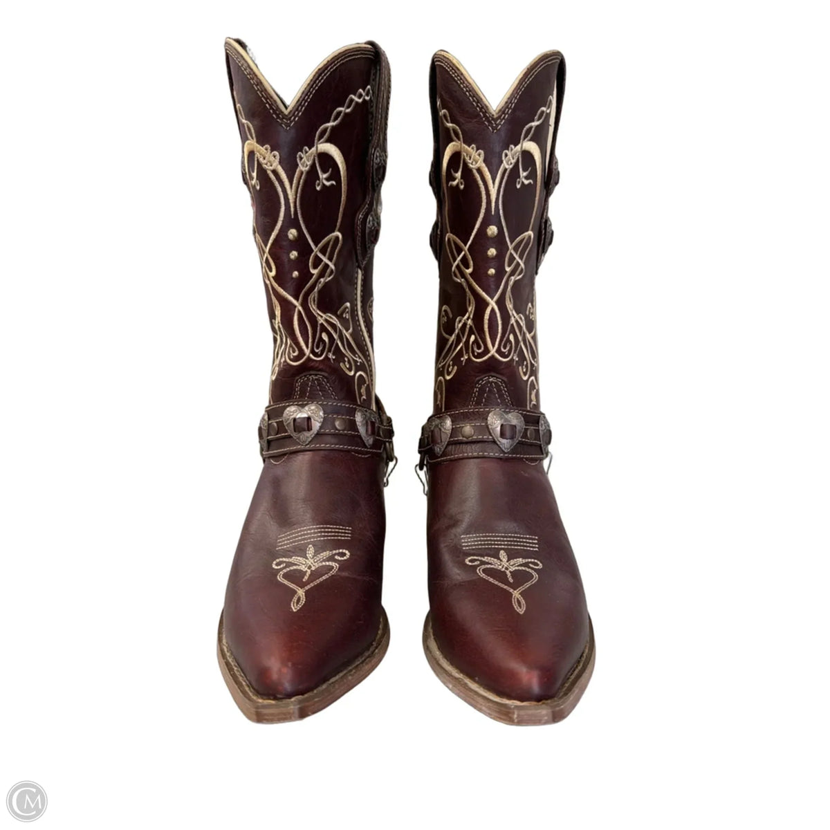 Boots Western By Durango In Brown & Cream, Size: 8.5