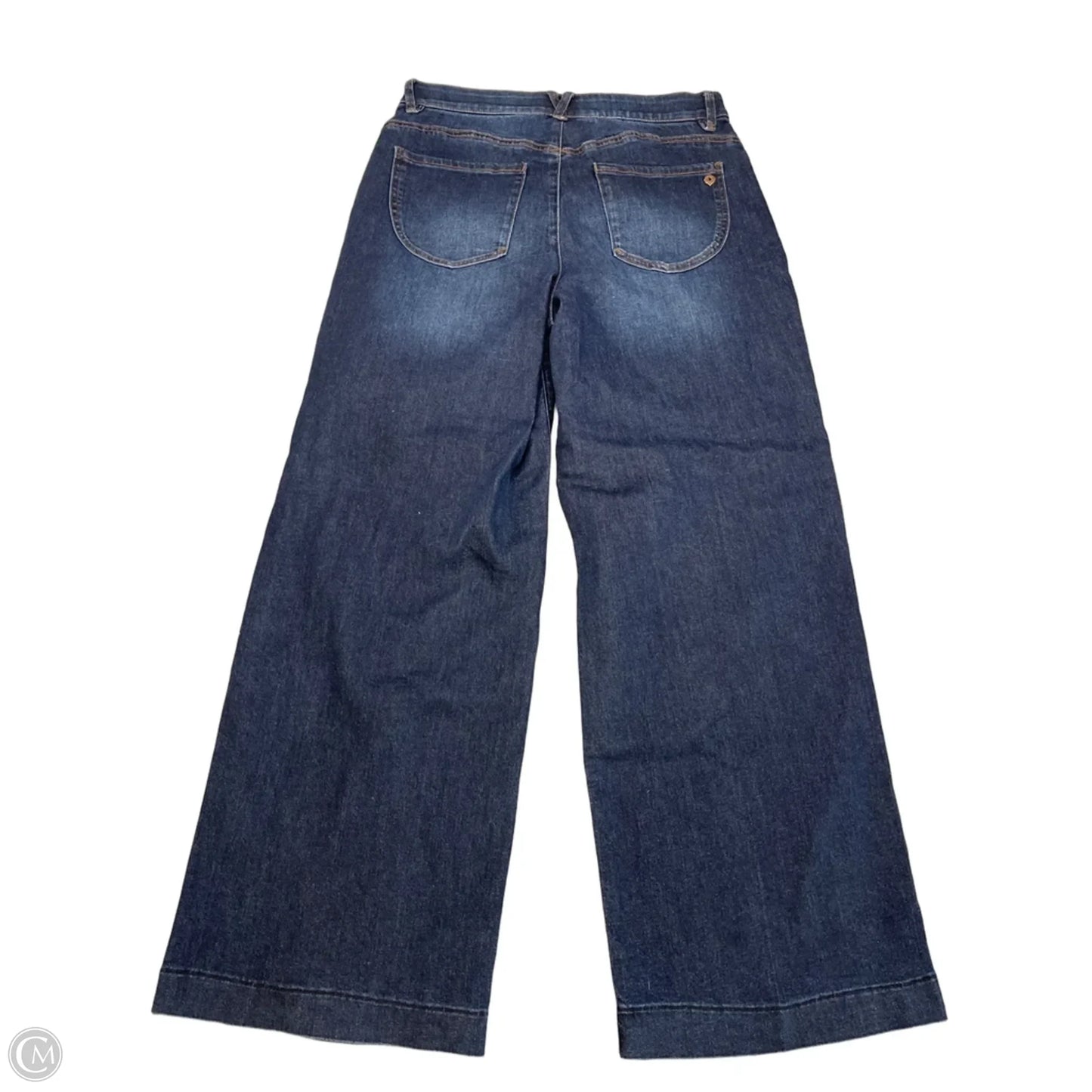 Jeans Wide Leg By Democracy In Blue Denim, Size: 12
