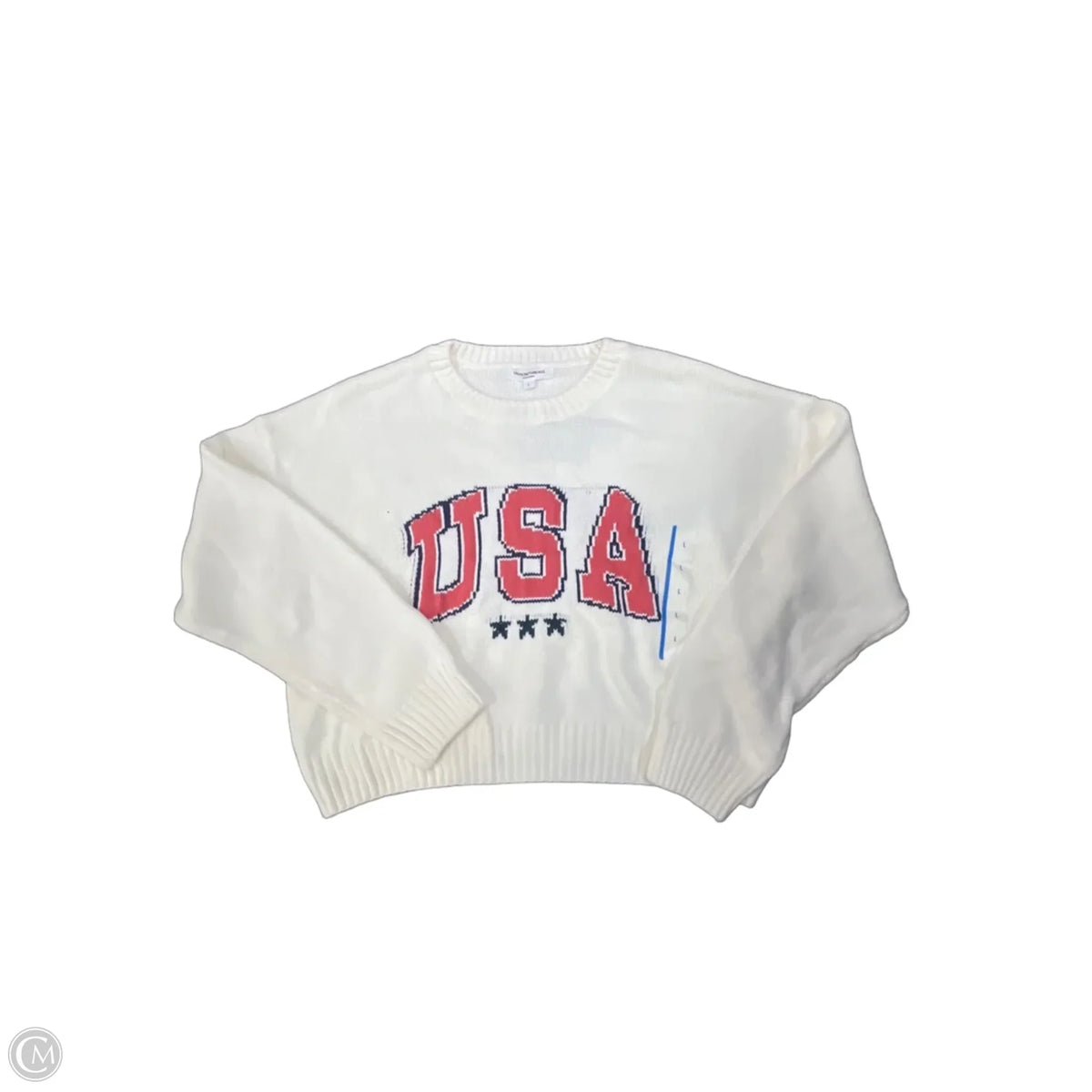 Sweater By Grayson Threads In Cream, Size: L