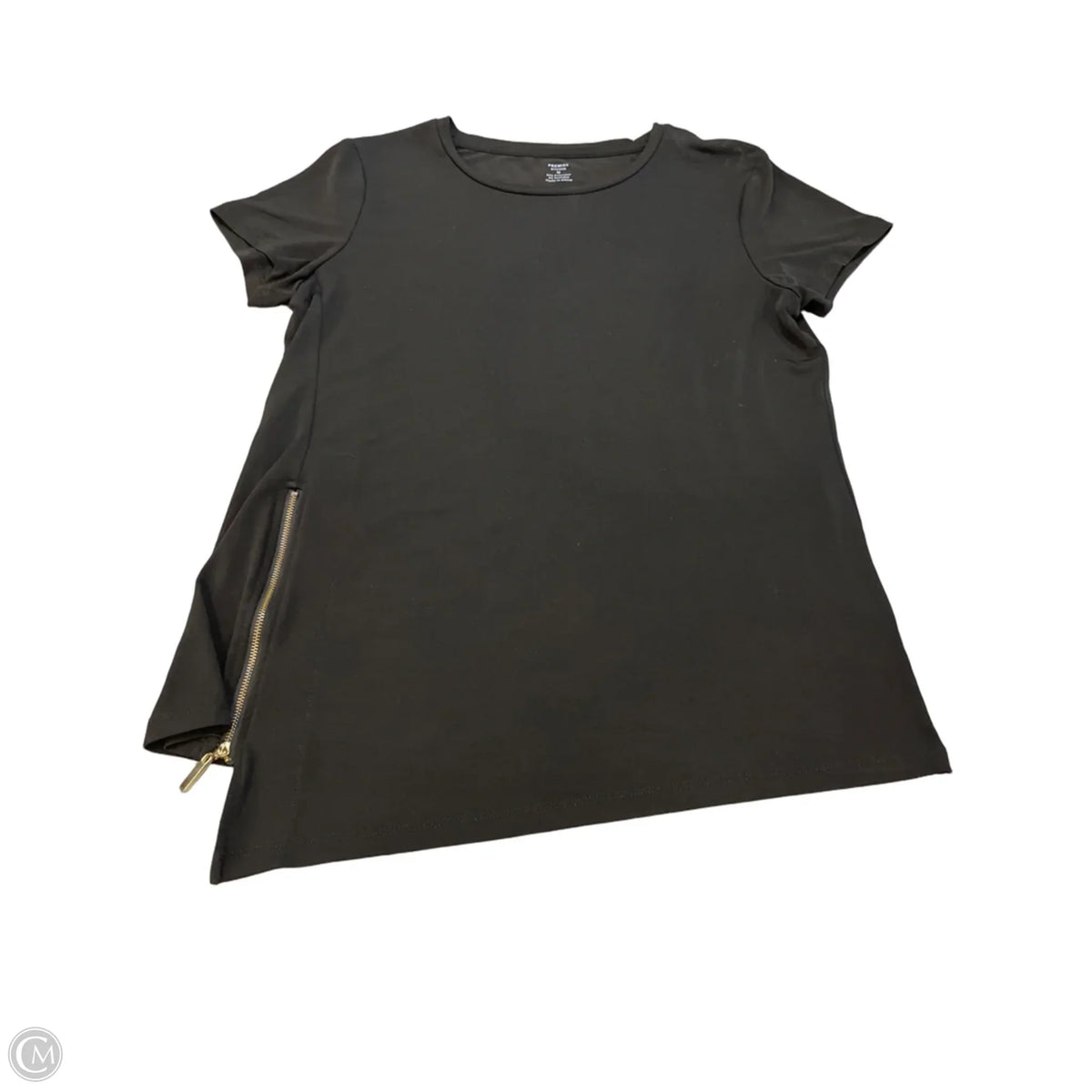 Top Short Sleeve By Premise Studio In Black, Size: M