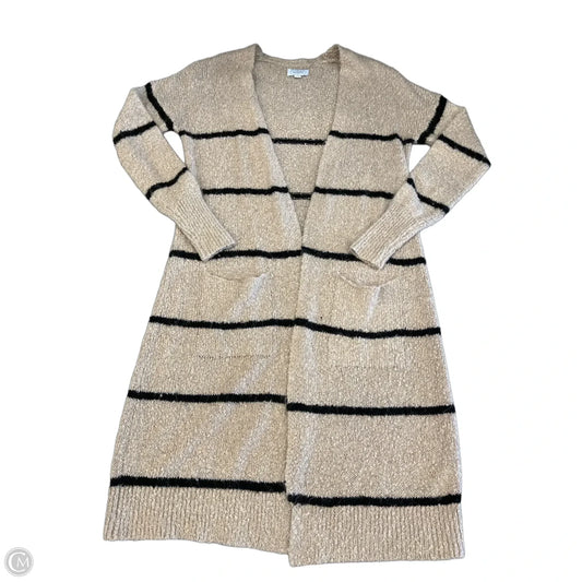Cardigan By Mudpie In Tan, Size: S