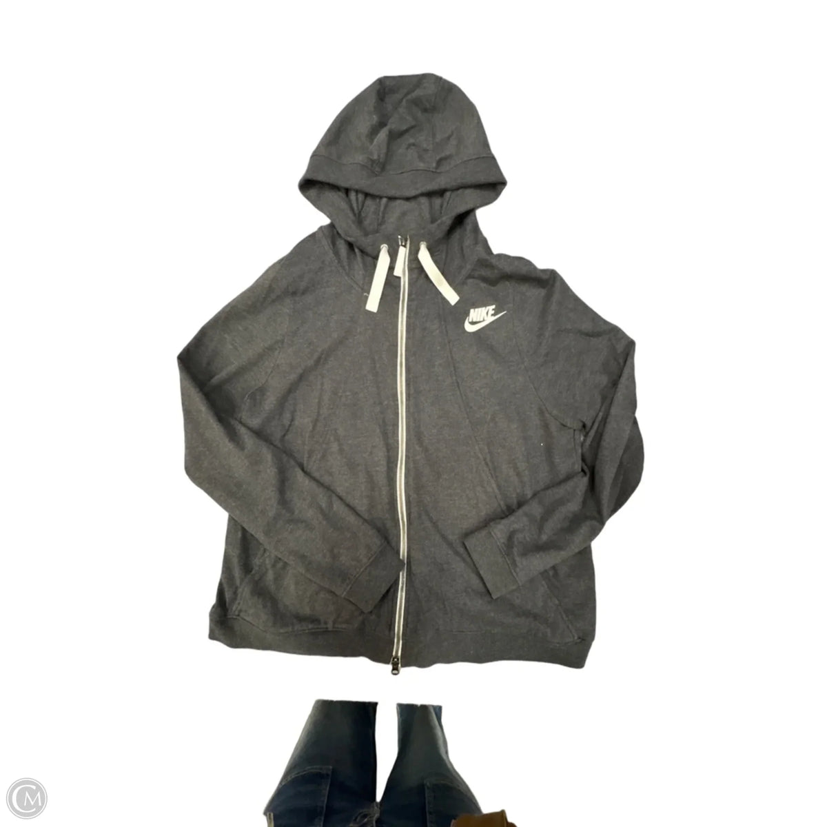 Jacket Other By Nike In Grey, Size: 1x