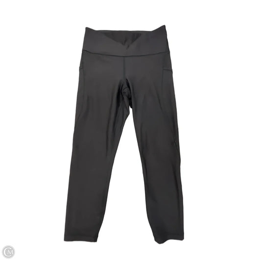 Athletic Leggings By Athleta In Black, Size: M