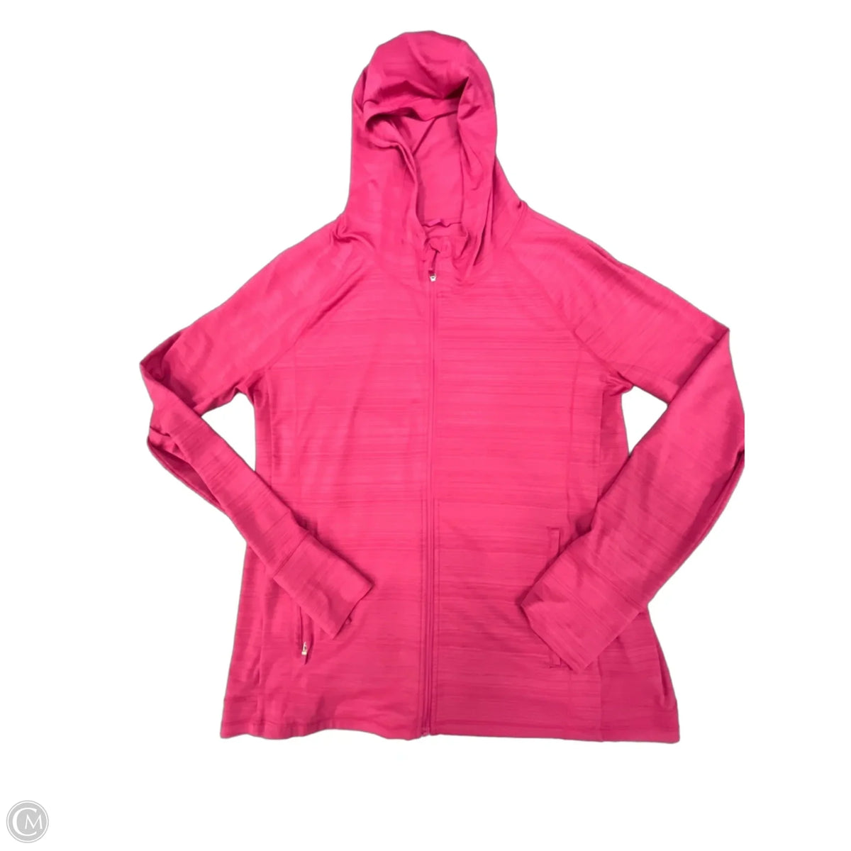 Athletic Jacket By Athleta In Pink, Size: L
