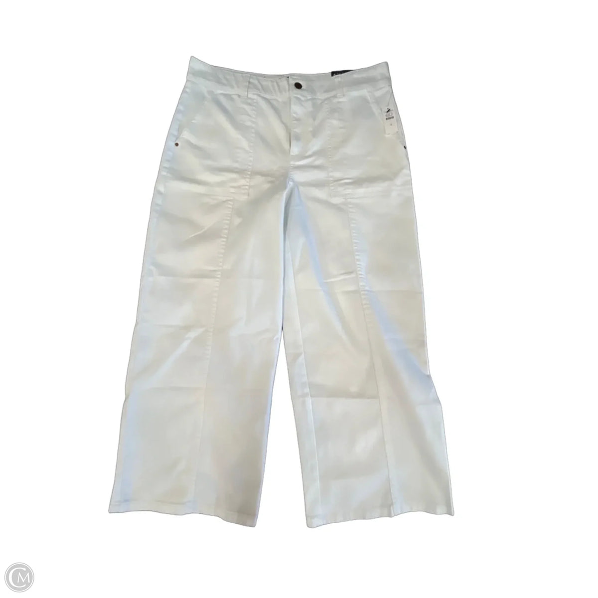 Pants Dress By Talbots In White, Size: L