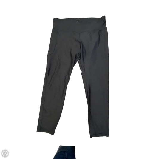Athletic Leggings By Under Armour In Black, Size: 2x