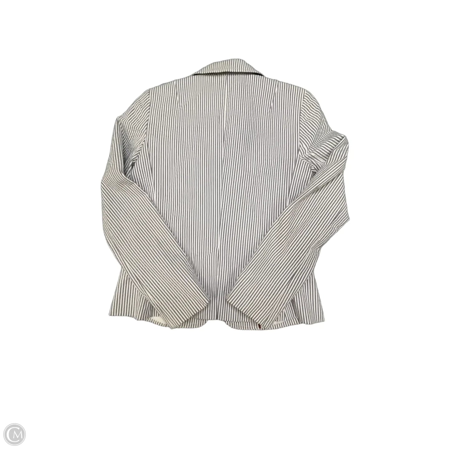 Blazer By Banana Republic In Striped Pattern, Size: S