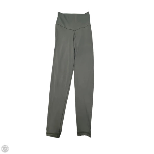 Athletic Leggings By Aerie In Green, Size: Xs