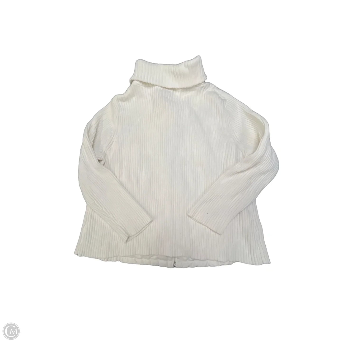 Jacket Other By Croft And Barrow In Cream, Size: Xl