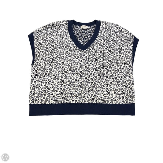 Top Sleeveless By Loft In Floral Print, Size: Xl