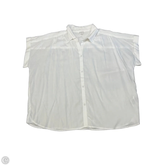 Blouse Sleeveless By Beachlunchlounge In White, Size: Xl
