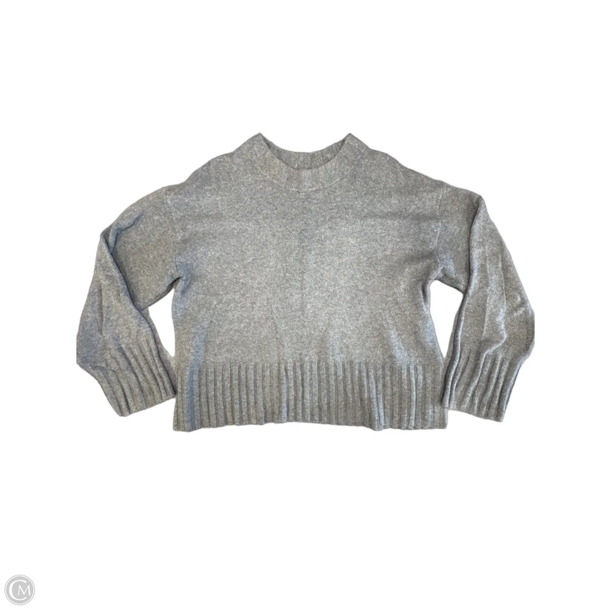 Sweater By Gap In Grey, Size: L